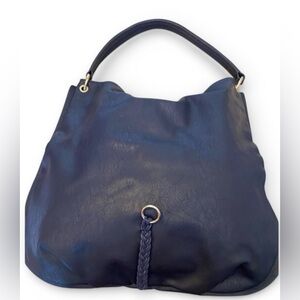 Navy Blue Bag Hobo Style